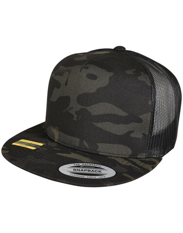 Flexfit Multicam Trucker Cap, Black, One Size bedrucken, Art.-Nr. 373681010 Flexfit Multicam Trucker Cap, Black, One Size bedrucken, Art.-Nr. 373681010
