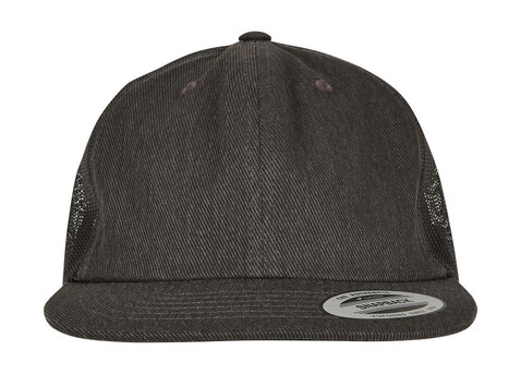 Flexfit Denim Trucker, Black Raw, One Size bedrucken, Art.-Nr. 382681030 Flexfit Denim Trucker, Black Raw, One Size bedrucken, Art.-Nr. 382681030