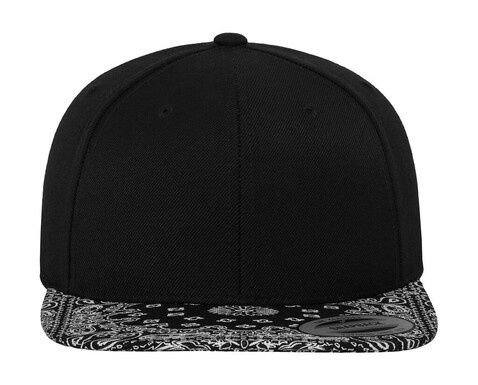 Flexfit Bandana Snapback, Black/Paisley, One Size bedrucken, Art.-Nr. 383681770 Flexfit Bandana Snapback, Black/Paisley, One Size bedrucken, Art.-Nr. 383681770