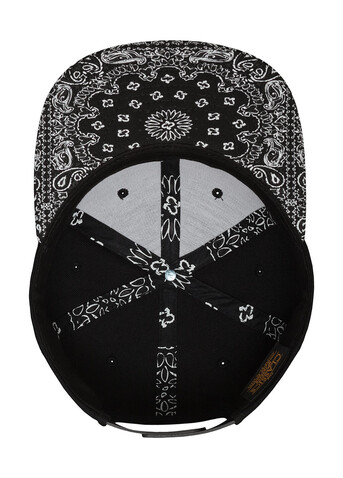 Flexfit Bandana Snapback, Black/Paisley, One Size bedrucken, Art.-Nr. 383681770 Flexfit Bandana Snapback, Black/Paisley, One Size bedrucken, Art.-Nr. 383681770