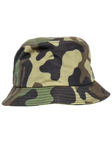 Flexfit Camo Bucket Hat, Green Camo, One Size bedrucken, Art.-Nr. 384685060 Flexfit Camo Bucket Hat, Green Camo, One Size bedrucken, Art.-Nr. 384685060