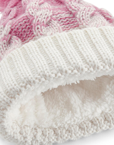Beechfield Ombré Beanie, Black/Light Grey, One Size bedrucken, Art.-Nr. 392691550 Beechfield Ombré Beanie, Black/Light Grey, One Size bedrucken, Art.-Nr. 392691550