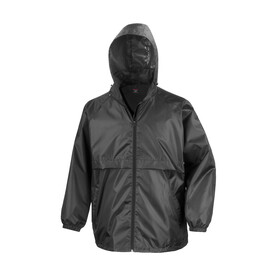 Result Core Adult Windcheater, Black, S bedrucken, Art.-Nr. 404331013