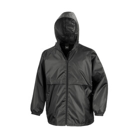 Result Lightweight Jacket, Black, XS bedrucken, Art.-Nr. 409331012