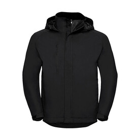 Russell Europe HydraPlus 2000 Jacket, Black, XS bedrucken, Art.-Nr. 410001012