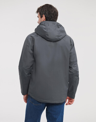 Russell Europe HydraPlus 2000 Jacket, Black, XS bedrucken, Art.-Nr. 410001012