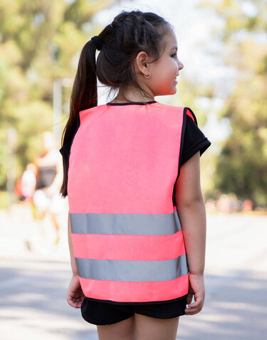 Korntex Signal Zipper Vest for Kids Aalborg, Neon Pink, 2XS bedrucken, Art.-Nr. 412134231 Korntex Signal Zipper Vest for Kids Aalborg, Neon Pink, 2XS bedrucken, Art.-Nr. 412134231
