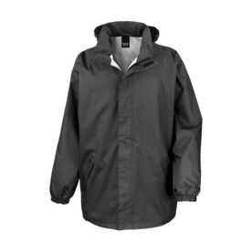 Result Core Midweight Jacket, Black, S bedrucken, Art.-Nr. 412331013