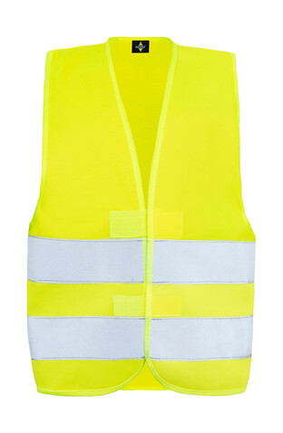 Korntex Basic Safety-Vest Family Pack, Yellow, Mix-Unit bedrucken, Art.-Nr. 419136000