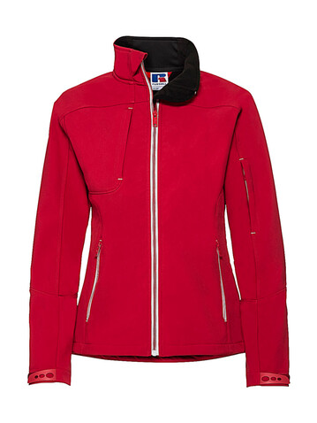 Russell Europe Ladies` Bionic Softshell Jacket, Black, XL bedrucken, Art.-Nr. 416001016