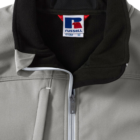 Russell Europe Men`s Bionic Softshell Jacket, French Navy, S bedrucken, Art.-Nr. 417002013