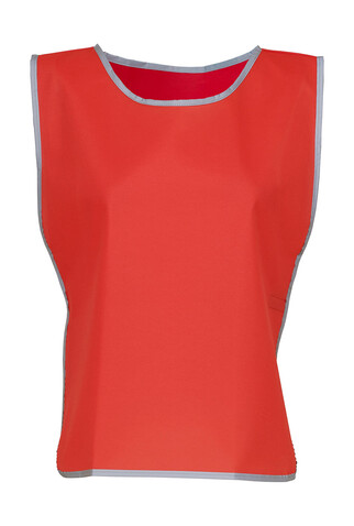 Yoko Fluo Reflective Border Tabard, Red, L/XL bedrucken, Art.-Nr. 422774001 Yoko Fluo Reflective Border Tabard, Red, L/XL bedrucken, Art.-Nr. 422774001