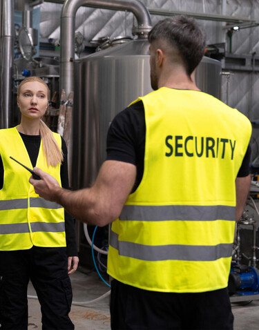 Korntex Safety Vest Passau VISITOR/SECURITY, Visitor Yellow, M/L bedrucken, Art.-Nr. 424136014 Korntex Safety Vest Passau VISITOR/SECURITY, Visitor Yellow, M/L bedrucken, Art.-Nr. 424136014