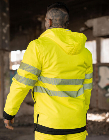 Korntex EOS - Hi-Vis Parka, Orange/Black, S bedrucken, Art.-Nr. 425134601
