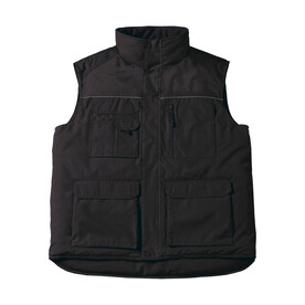 B &amp;amp; C Expert Pro Workwear Bodywarmer, Black, S bedrucken, Art.-Nr. 428421013
