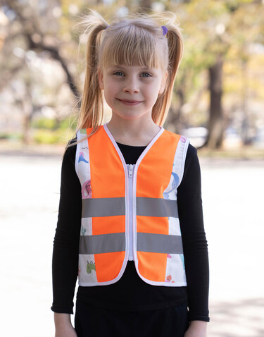 Korntex Children`s Safety Vest Action, Soccer Yellow, 2XS bedrucken, Art.-Nr. 432138091 Korntex Children`s Safety Vest Action, Soccer Yellow, 2XS bedrucken, Art.-Nr. 432138091