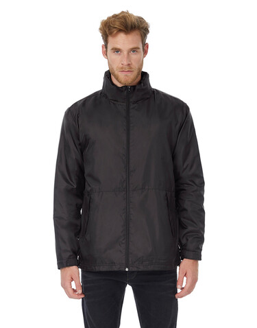 B &amp; C Multi-Active/men Jacket, Atoll/Warm Grey, XL bedrucken, Art.-Nr. 432423606