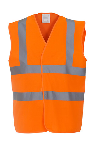 Yoko Fluo 2 Band + Brace Waistcoat, Fluo Orange, S bedrucken, Art.-Nr. 433774051 Yoko Fluo 2 Band + Brace Waistcoat, Fluo Orange, S bedrucken, Art.-Nr. 433774051