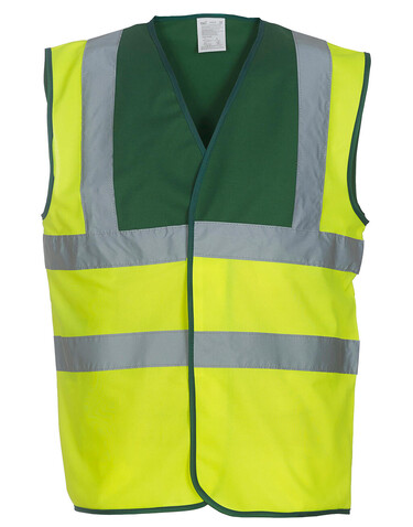 Yoko Fluo 2 Band + Brace Waistcoat, Fluo Orange, S bedrucken, Art.-Nr. 433774051 Yoko Fluo 2 Band + Brace Waistcoat, Fluo Orange, S bedrucken, Art.-Nr. 433774051