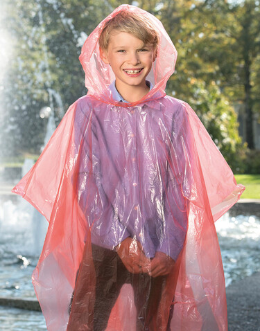 Korntex Disposable Raining Poncho „Sumatra“ for Children, Transparent, One Size bedrucken, Art.-Nr. 437130100 Korntex Disposable Raining Poncho „Sumatra“ for Children, Transparent, One Size bedrucken, Art.-Nr. 437130100