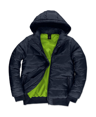 B & C Superhood/men Jacket, White/Warm Grey, 2XL bedrucken, Art.-Nr. 437420727 B & C Superhood/men Jacket, White/Warm Grey, 2XL bedrucken, Art.-Nr. 437420727