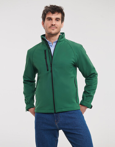 Russell Europe Softshell Jacket, Titanium, S bedrucken, Art.-Nr. 438001393