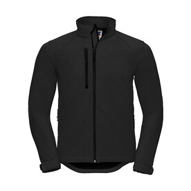 Russell Europe Softshell Jacket, Black, XS bedrucken, Art.-Nr. 438001012