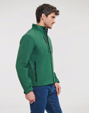 Russell Europe Softshell Jacket, Titanium, S bedrucken, Art.-Nr. 438001393