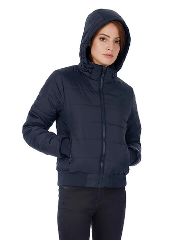 B & C Superhood/women Jacket, White/Warm Grey, XS bedrucken, Art.-Nr. 439420722 B & C Superhood/women Jacket, White/Warm Grey, XS bedrucken, Art.-Nr. 439420722
