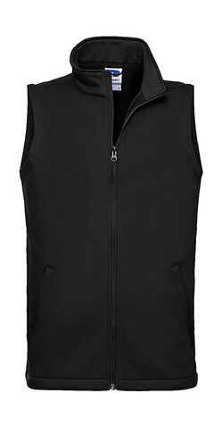 Russell Europe Men`s Smart Softshell Gilet, Black, XS bedrucken, Art.-Nr. 445001012 Russell Europe Men`s Smart Softshell Gilet, Black, XS bedrucken, Art.-Nr. 445001012