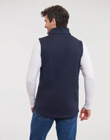 Russell Europe Men`s Smart Softshell Gilet, Black, XS bedrucken, Art.-Nr. 445001012 Russell Europe Men`s Smart Softshell Gilet, Black, XS bedrucken, Art.-Nr. 445001012