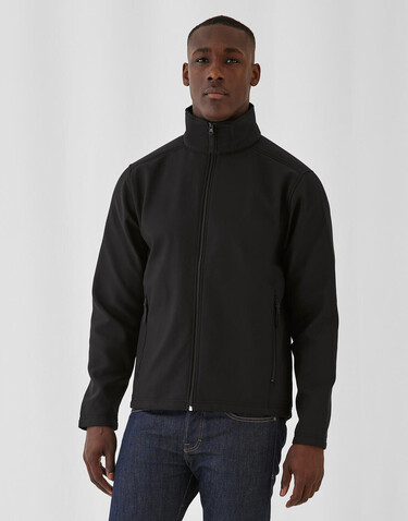 B &amp; C ID.701 Softshell Jacket, White/White, S bedrucken, Art.-Nr. 445420703