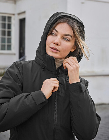 Tee Jays Womens`s All Weather Winter Jacket, Black, S bedrucken, Art.-Nr. 453541013