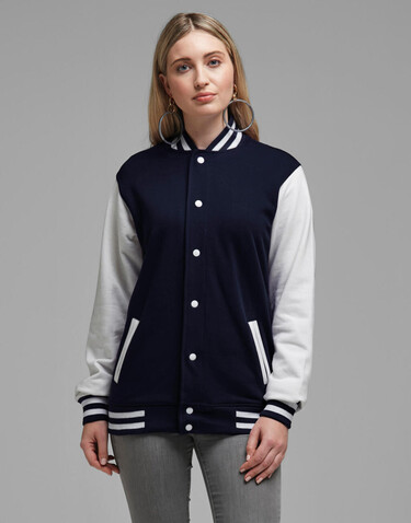FDM Varsity Jacket, Black/White, XS bedrucken, Art.-Nr. 455551502 FDM Varsity Jacket, Black/White, XS bedrucken, Art.-Nr. 455551502