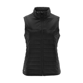 StormTech Women`s Nautilus Thermal Bodywarmer, Black, S bedrucken, Art.-Nr. 472181013