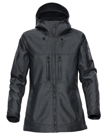 StormTech Women`s Epsilon 2 Softshell, Charcoal Twill, S bedrucken, Art.-Nr. 487181323