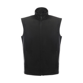 Regatta Classic Softshell Bodywarmer, Black, S bedrucken, Art.-Nr. 489171013
