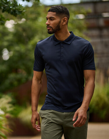 Regatta Honestly Made Recycled Polo, Black, S bedrucken, Art.-Nr. 501171013