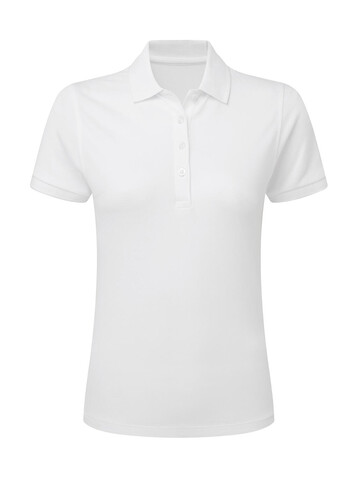 SG Signature Tagless Polo Stretch Women, White, S bedrucken, Art.-Nr. 510520003 SG Signature Tagless Polo Stretch Women, White, S bedrucken, Art.-Nr. 510520003