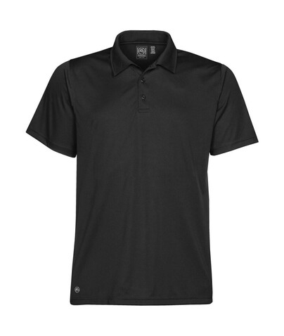 StormTech Stormtech Mens H2X DRY Polo, Black, L bedrucken, Art.-Nr. 512181015