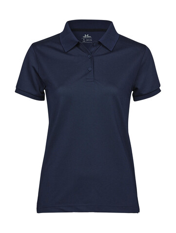Tee Jays Womens Club Polo, Black, M bedrucken, Art.-Nr. 515541014