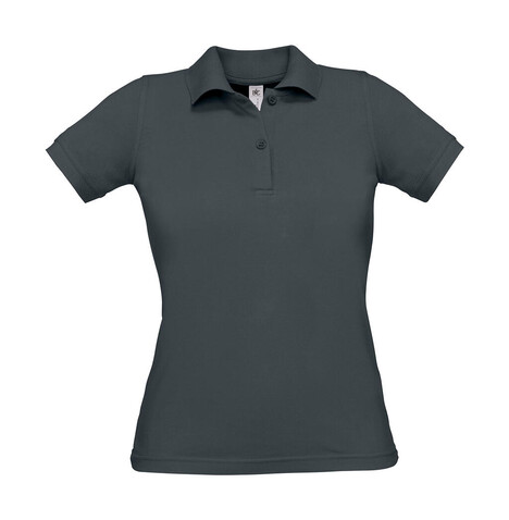 B & C Safran Pure/women Polo, Dark Grey, L bedrucken, Art.-Nr. 526421285 B & C Safran Pure/women Polo, Dark Grey, L bedrucken, Art.-Nr. 526421285