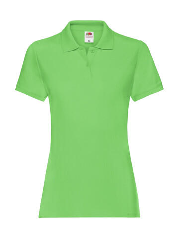 Fruit of the Loom Ladies` Premium Polo, Royal Blue, XL (16) bedrucken, Art.-Nr. 528013006