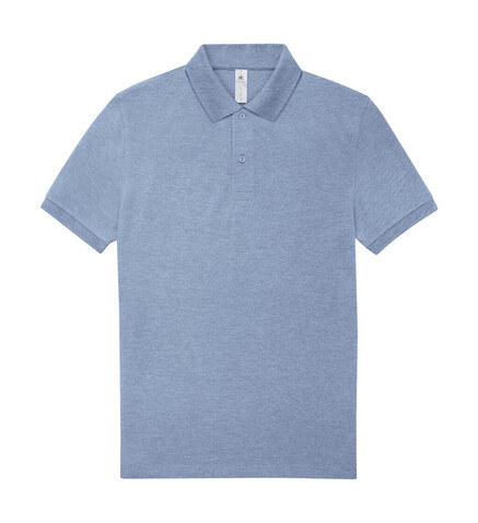 B & C My Polo 210, Heather Blue, 2XL bedrucken, Art.-Nr. 529423296 B & C My Polo 210, Heather Blue, 2XL bedrucken, Art.-Nr. 529423296