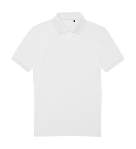B & C My Eco Polo 65/35, White, S bedrucken, Art.-Nr. 531420002 B & C My Eco Polo 65/35, White, S bedrucken, Art.-Nr. 531420002