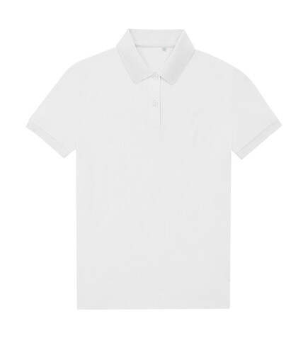 B &amp; C My Eco Polo 65/35 /Women, White, XS bedrucken, Art.-Nr. 536420002
