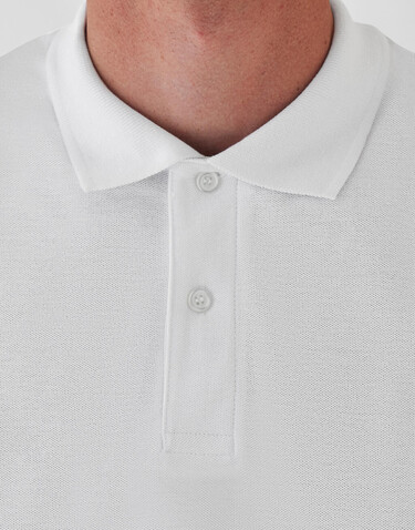 B & C ID.001 Piqué Polo Shirt, White, XS bedrucken, Art.-Nr. 548420002 B & C ID.001 Piqué Polo Shirt, White, XS bedrucken, Art.-Nr. 548420002
