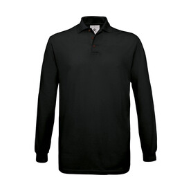 B &amp;amp; C Safran LSL Polo, Black, S bedrucken, Art.-Nr. 554421013