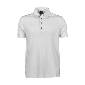 Tee Jays Pima Cotton Polo, White, S bedrucken, Art.-Nr. 586540003