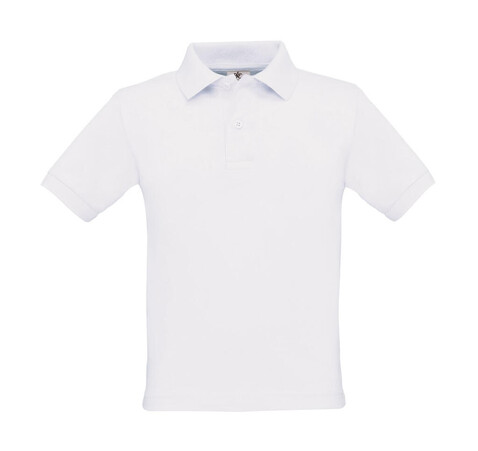 B & C Safran/kids Polo, White, 9/11 (134/146) bedrucken, Art.-Nr. 588420006 B & C Safran/kids Polo, White, 9/11 (134/146) bedrucken, Art.-Nr. 588420006